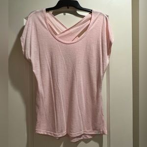 Super Soft Lightweight Pink Workout T-shirt